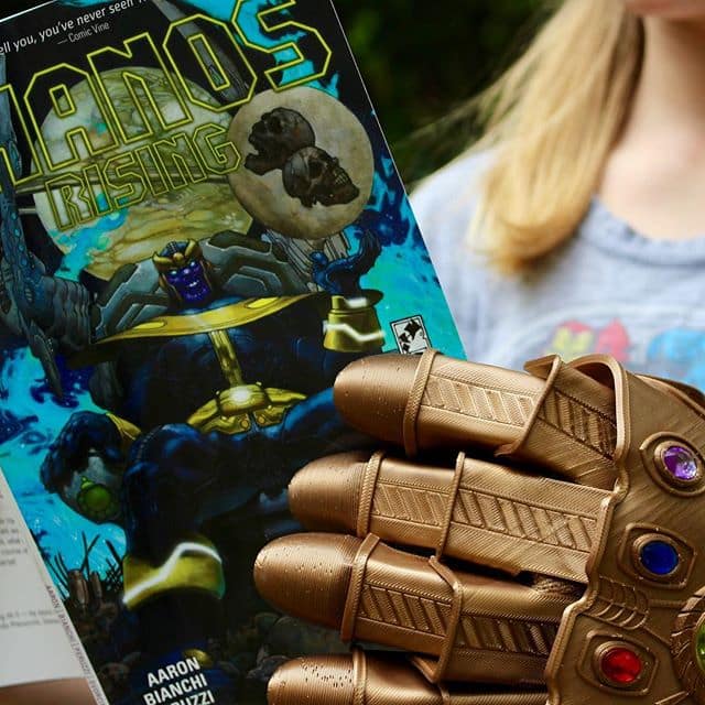 This Saturday! Thanos is almost here… Join us at @whitewhalesav for our comic shop pop-up filled to the brim with Avengers titles