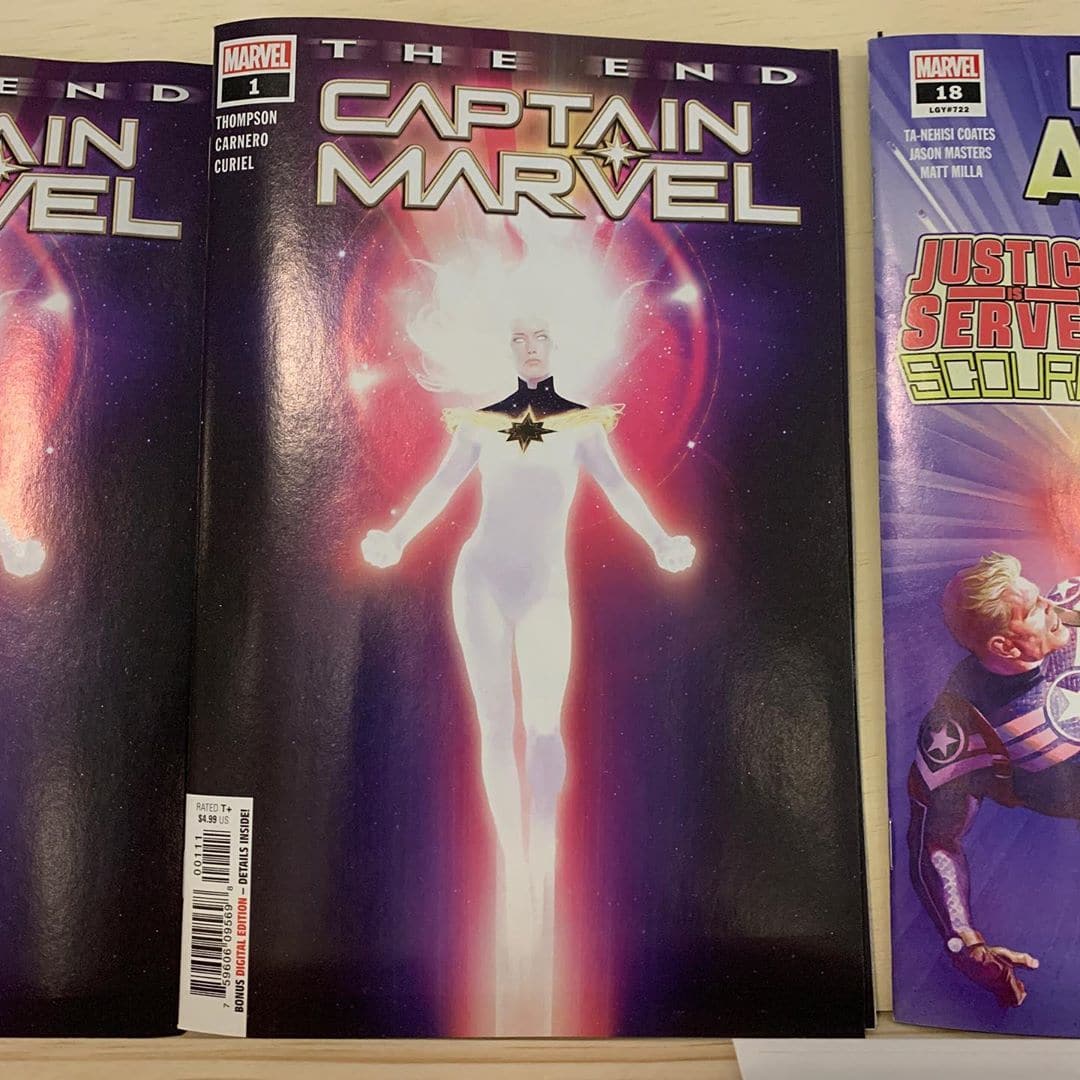 How does it all end for Carol Danvers? Find out this week in a future tale from the universe: The End is out today.